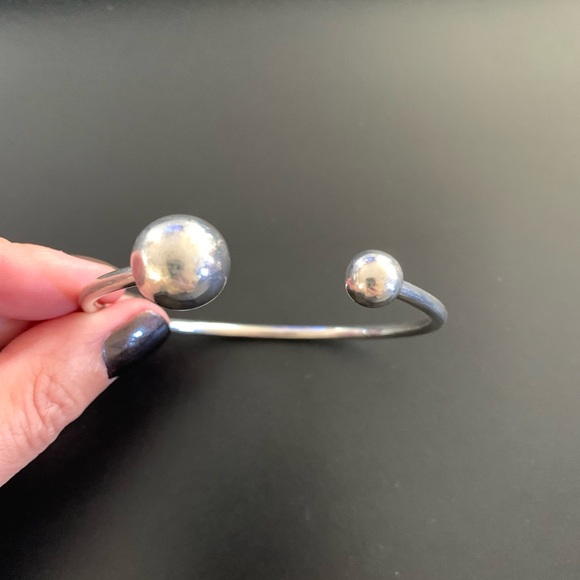 ✨Host Pick✨ Sterling Silver Open Cuff Bracelet - Picture 2 of 4